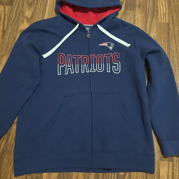 Pro Line / Fanatics * Full Zip Sweatshirt Hoodie * NE Patriots * Like NEW * L - Picture 7 of 10